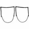 2011 Jeep Wrangler Rear Door Weatherstrip Seal Kit - Pair