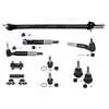 2012 Dodge Ram 2500 Pickup Truck 4WD 10 Piece Ball Joint, Tie Rod & Drag Link (New Style Sterring)