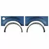 2012 Ford F150 Pickup Truck Wheel Arch & Outer Wheelhouse Kit with Molding Holes