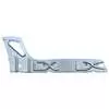 2013 Chevrolet Avalanche Rear Door Inner Rocker Panel - Galvanized - Right Side