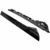 2013 Ford Explorer Windshield A Pillar Molding - Black - Left Side