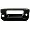 2014 Chevrolet Pickup Silverado Tailgate Handle Bezel with Key / Camera Hole - Smooth Black 0864-418