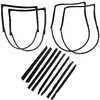 2014 Jeep Wrangler Weatherstrip Kit: Door Seals & Belt Weatherstrips 