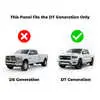 2019-2026 Dodge Ram 1500 Pickup Truck Crew Cab Corner, Right Side