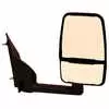2020 Deluxe Manual Mirror Assembly for 102&quot; Body - Passenger side - Black - Right Side Velvac 714550