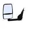 2020 Deluxe Manual Mirror Assembly for 78" Body - Driver side - Black - Left Side - Velvac 718391