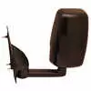2020 Deluxe Manual Mirror Assembly for 86" Body - Driver side - Black - Left Side - Velvac 714593