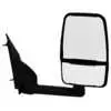 2020 Deluxe Manual Mirror Assembly for 96" Body, 1997-On G3500 Express, Savana & Cutaways - Pair - Black - Velvac 714545