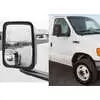 2020 Standard Flat Manual Mirror Head - universal - Black- Velvac 714575
