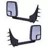 2020 Standard Heated Remote Mirror Assembly Kit for 96&quot; Body Width - Black - Fits 03-On Ford E-Series - Velvac