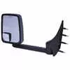 2020 Standard Heated Remote Mirror Assembly with Light for 96" Body Width - Black - Pair - Fits 03-on Ford E-Series - Velvac 715455