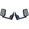 2020 Standard Manual Mirror Assembly for 102" Body Width, Black - Pair - Fits GM 