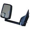 2020 Standard Manual Mirror Assembly for 86" Body, Black - Driver/Left Side - Fits Chevrolet G3500 Express & GMC Savana Vans