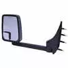 2020 Standard Manual Mirror Assembly for 96&quot; Body - Driver side that fits 1997-On G3500 Express, Savana Vans &amp; Cutaways- Black - Left Side Velvac 714559