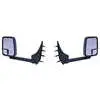 2020 Standard Manual Mirror Assembly for 96" Body Width - Black - Pair - 03-On Ford E-Series - Velvac 715404