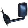 2020 Standard Remote Mirror Assembly for 96" Body G3500 Express, Savana Vans & Cutaways - Driver side- Black - Left Side Velvac 714565