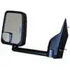 2020 Standard Remote Mirror Assembly for 96" Body G3500 Express, Savana Vans &amp; Cutaways - Driver side- Black - Left Side Velvac 714565