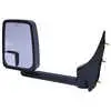 2020 Standard Remote Mirror Head Assembly for 96" Body - Driver side that fits 1997-On G3500 Express, Savana Vans & Cutaways- Black - Left Side Velvac 714571