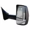 2020XG Deluxe Manual Mirror Assembly for 102&quot; Body Width - Passenger side - Black - Right - Velvac 715936
