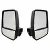 2020XG Deluxe Manual Mirror Head Kit LH & RH Black - Velvac