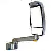 2030 Euromax System Head, Camera, Chrome, 14" Lighted Arm, Right Side - Heated Glass