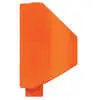 21" x 6" x 1-1/8" Left Winter Heavy-Duty Highway Punch Curb Guard