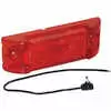 Red Sealed Marker Light with Reflector Lens - 6"L x 2.03"W x 1.3"H
