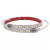 24" 36-LED Clear Warm Strip Light with 3M Adhesive Back - 470 Lumens.