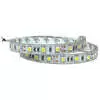 24" 36-LED Clear Warm Strip Light with 3M Adhesive Back - 470 Lumens.