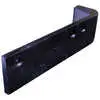 24" x 6" x 1" Extreme Duty Cast Iron Highway Punch Curb Guard - Drivers Side