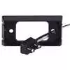 2.5" Rectangular Black Base with Twin Leads