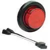 2&quot; Round Red LED Marker Lamp with grommet and adapter plug - Truck-Lite