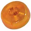 2" Round Yellow Sealed Marker Lamp Only