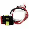3 Wire Watertight (DryFit) STT Pigtail Connector with Blunt Cut Wire Leads