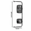 30" Right Stainless-Steel Mirror Assembly - Passenger side - Velvac 712632