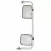 30&quot; Left White Mirror Assembly without Presets - Driver side - Velvac 712633