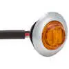 3/4" LED Amber Clearance Marker/Turn Light - 3-Wire