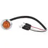 3/4" LED Amber Clearance Marker/Turn Light - 3-Wire