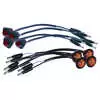 3/4&quot; LED Yellow and Red single light kit, 3 LED&#039;s