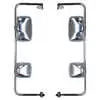 35" Stainless Steel Assembly with presets - Pair Velvac 713742