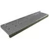 36.5" x 9.75" Steel Step, Argent Silver - Fits Freightliner