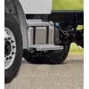 37.5" x 9.75" Steel Step, Argent Silver - Fits Freightliner