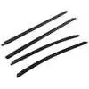 Front and Rear Door Outer Belt Weatherstrip Kit, 4 Pieces, Fits Driver and Passenger Side