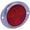 3&quot; Round Red Reflector with Oval Aluminum Housing