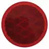 3&quot; Self Stick Round Red Reflector