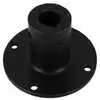 3&quot; Tall Universal Spinner Hub with 4-Bolt Hole Pattern - Fits 1&quot; Shaft - Cross Drilled &amp; Keyed