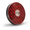 4" Round Grommet Mount Light Stop / Tail / Turn Light with Integrated Backup