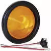 4" Standard Yellow Light with Grommet and Pigtail - Truck Lite 40 Series