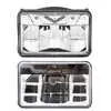 4" x 6" LED High & Low Beam 2PC Headlight Kit