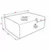 40 Gallon Center Mount Gas Tank Fits Freightliner